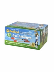 U-40 Insulin Syringe, 0.3 cc, 31g x 5/16"