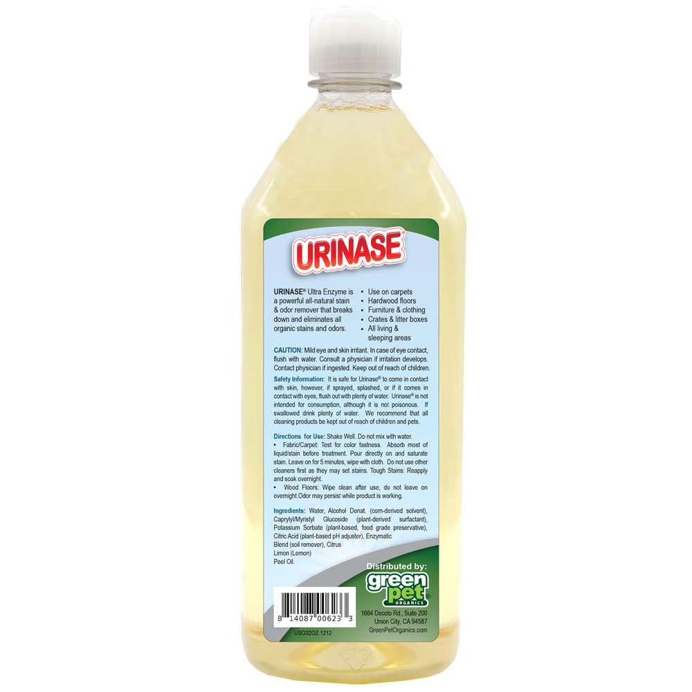 URINASE Stain & Odor Remover Ultra Enzyme (32 fl oz) | On Sale ...