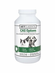 Vet Classics CAS Options 120 Chewable Tablets