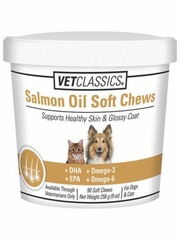 Vet Classics Salmon Oil 90 Soft Chews