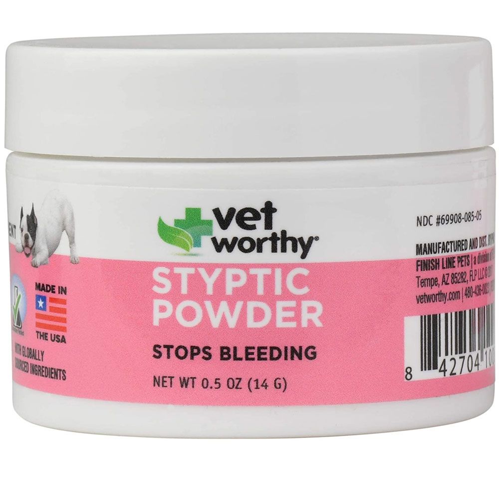 Vet Worthy Styptic Powder (0.5 oz) On Sale EntirelyPets Rx