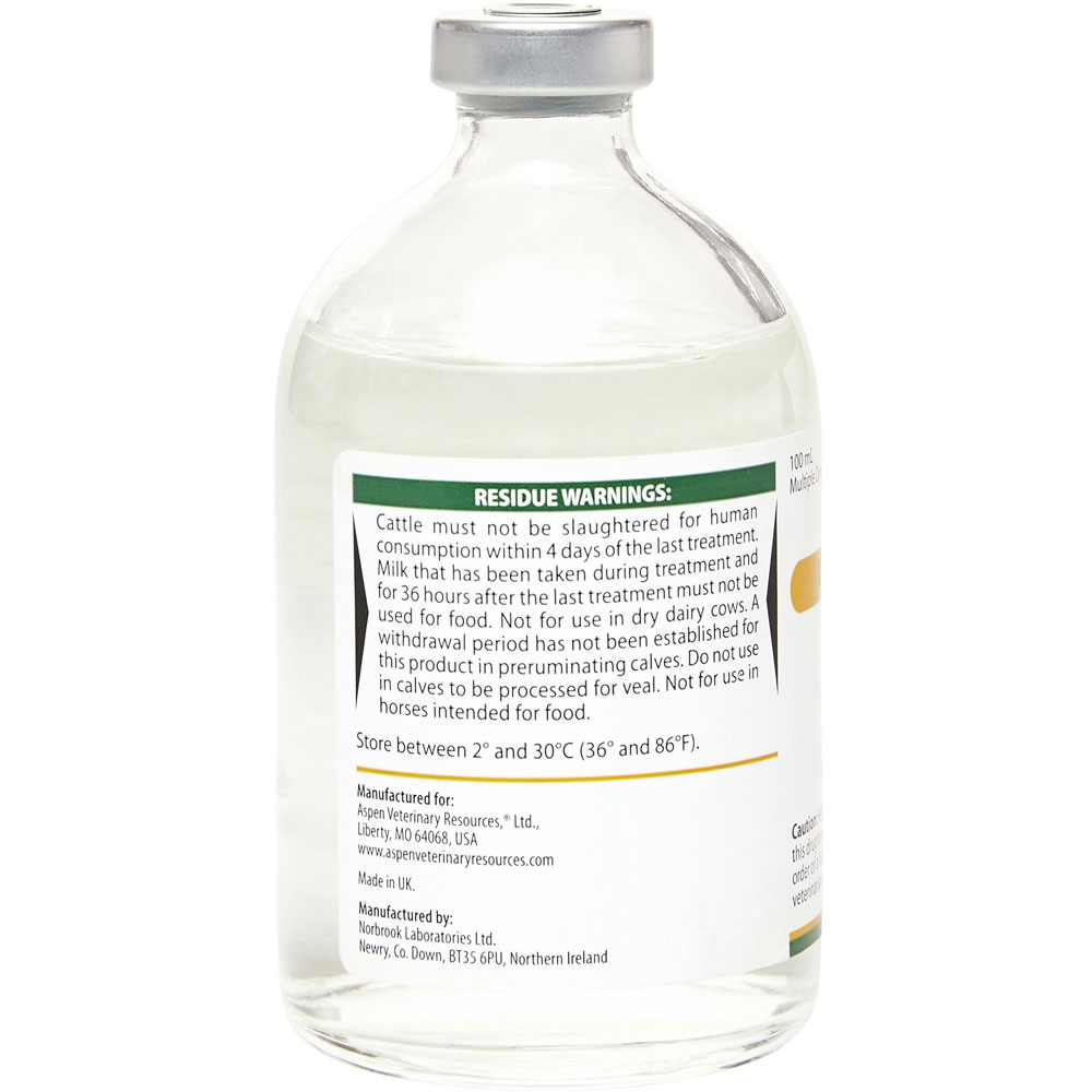 Vetameg (Flunixin Meglumine) Injectable, 50 mg/ml (100 ml) On Sale