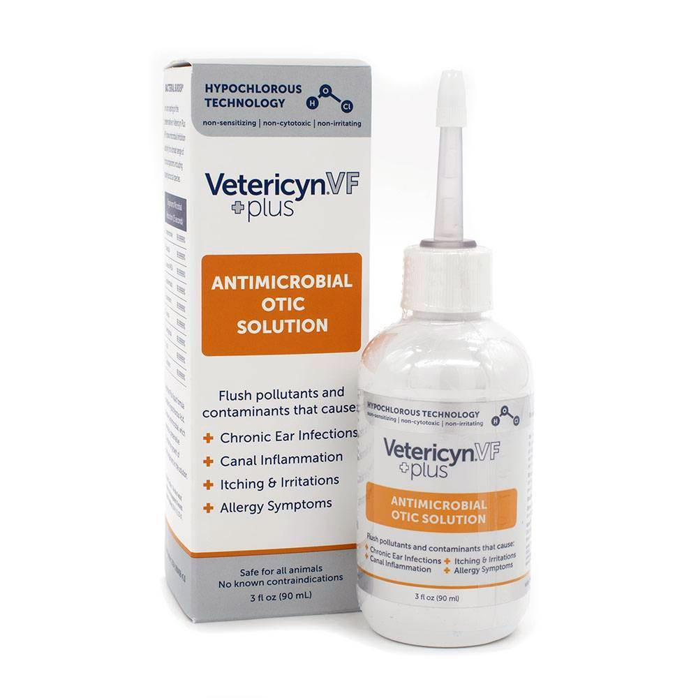 Vetericyn VF Plus Antimicrobial Otic Solution (3 oz) | On Sale