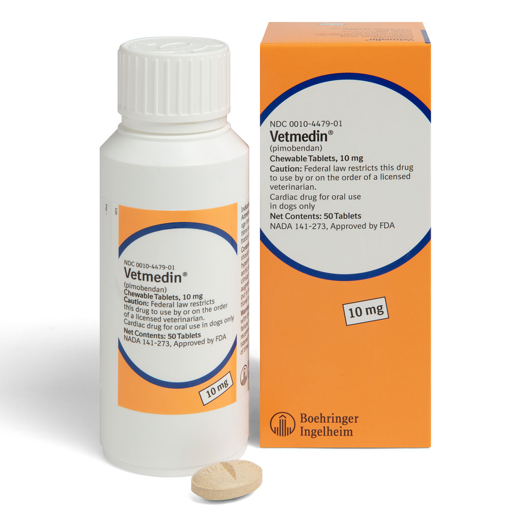 Vetmedin 10mg (50 Tablets) On Sale EntirelyPets Rx