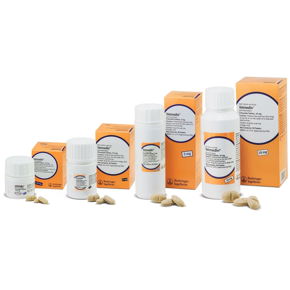 Vetmedin pimobendan for Dogs 10mg (1 chew tablet) [Congestive