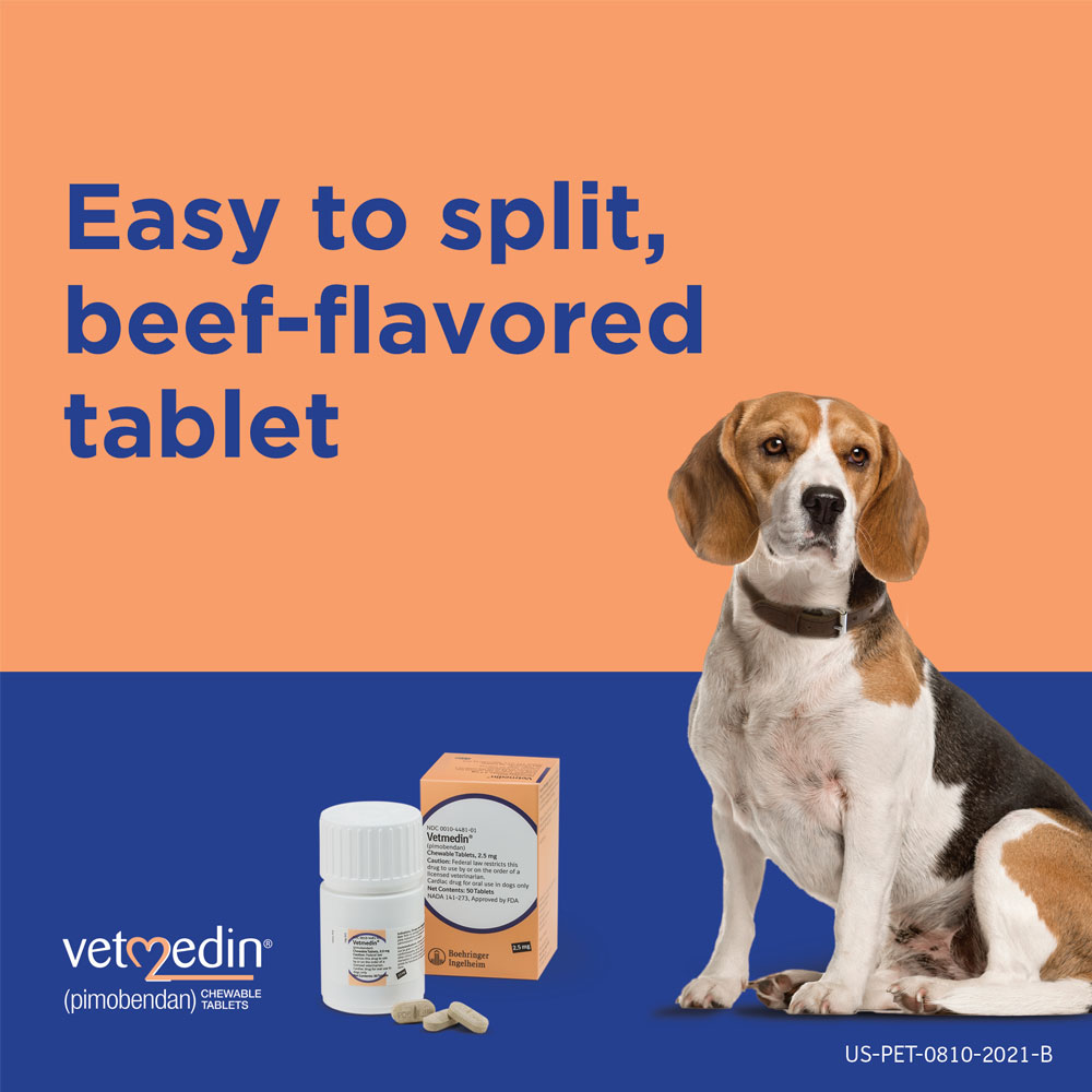 Vetmedin 2.5 mg (50 Tabs) On Sale EntirelyPets Rx