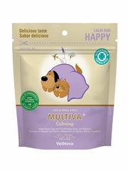 VetNova Multiva Calming for Cat & Small Dogs, 30 Soft Chews