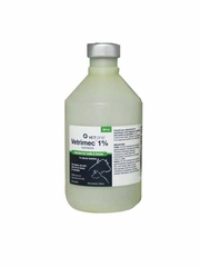 Vetrimec (Ivermectin) 1% Sterile Solution Injection for Cattle & Swine, 500-mL