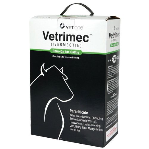 tobacco used for sick cattle Vetrimec (Ivermectin) Pour-On for Cattle, 1 Liter