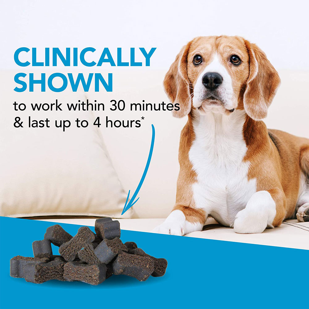 VetriScience Composure Calming Supplement for Dogs Bacon Flavor (120