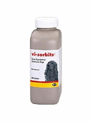 Vi-Sorbits Vitamin-Iron Tablets for Dogs, Meat Flavor, 200 Count
