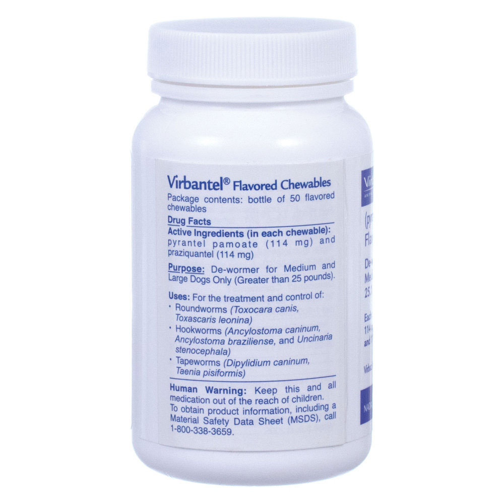 Virbantel 114mg for Medium/Large (per tablet) On Sale EntirelyPets Rx