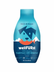 WellFURst Wild Alaska Omega-3 Salmon Oil Skin & Coat Health Supplement for Dogs, 32-fl oz bottle