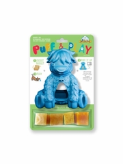 YETI DOG TOY PUFF PLAY HANGRY YAK BABY BLUE