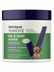 YuMOVE Hip & Joint Health Soft Chews for Dogs Small Dogs, 60 Soft Chews - Bottle