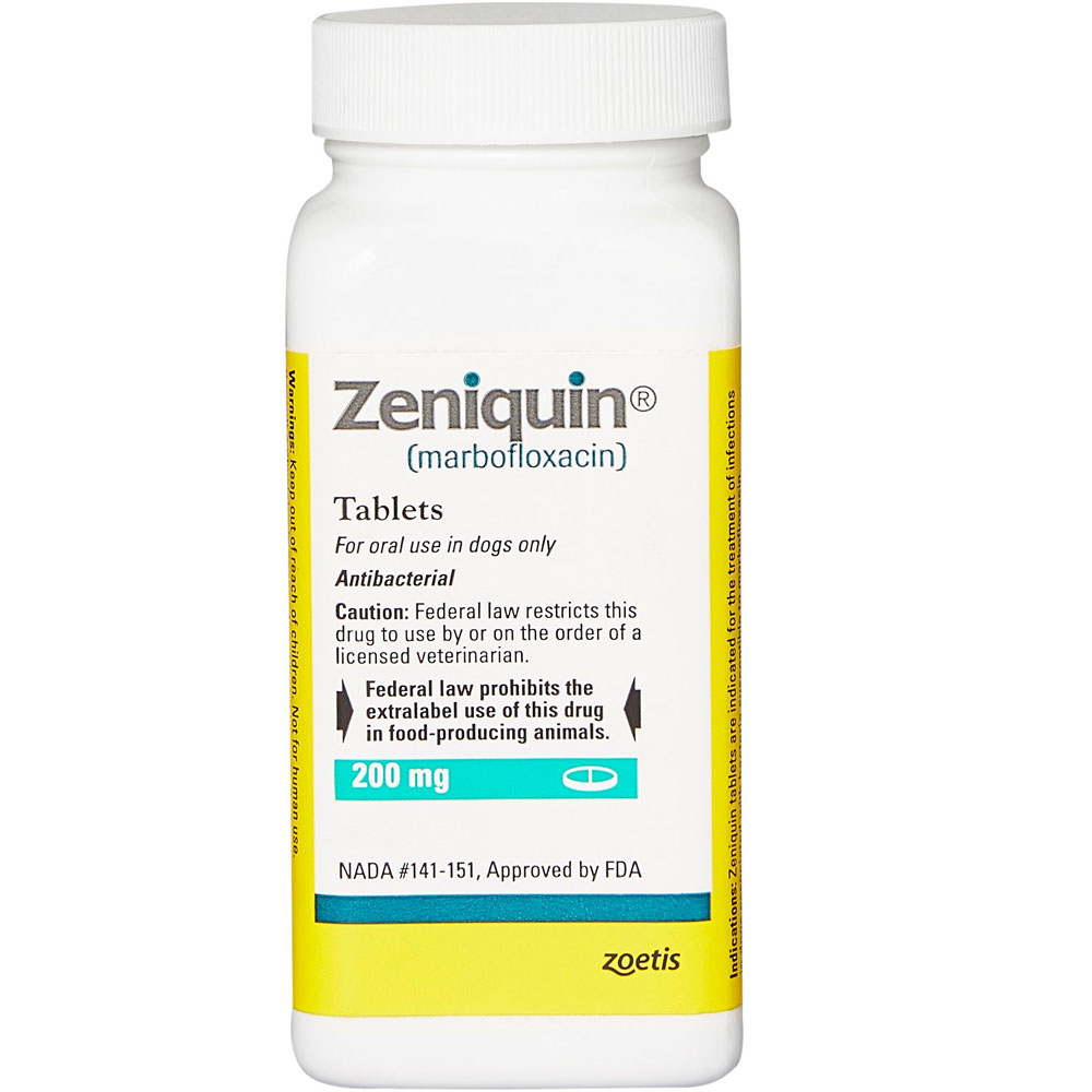 Zeniquin 200 mg (50 Tablets) On Sale EntirelyPets Rx