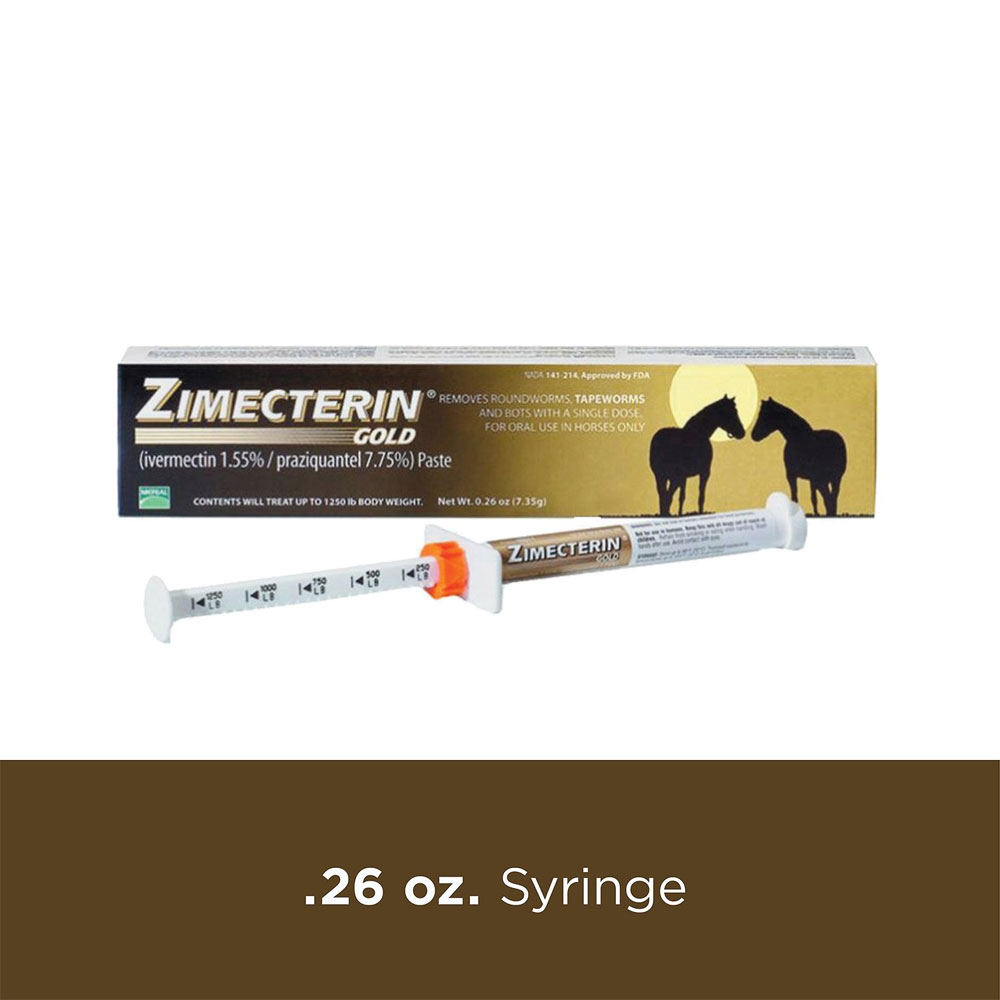 Zimecterin Gold Paste Ivermectin 12 Pack On Sale EntirelyPets Rx