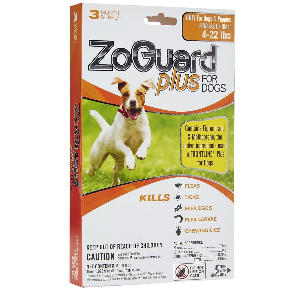 ZoGuard Plus for Dogs 422 lbs (3 Pack) On Sale EntirelyPets Rx