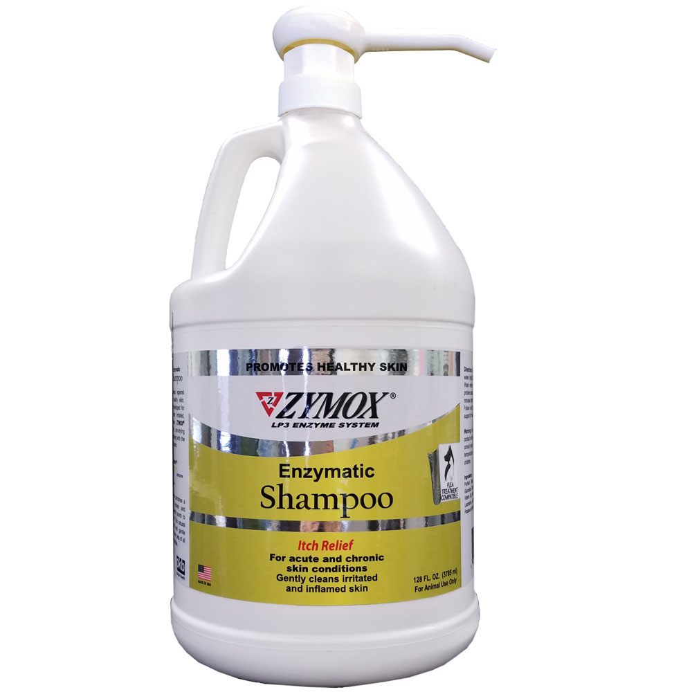 Zymox Enzymatic Shampoo (Gallon) On Sale EntirelyPets Rx
