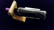 Inverted Wine Bottle Holder