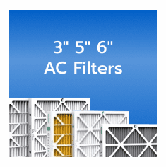 3" - 5" AC Filters - Furnace Filters