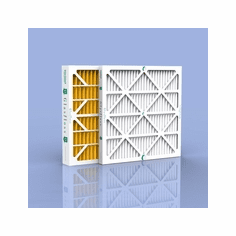 4" Glasfloss Yellow Pleated Air Conditioning Filters - Merv 11