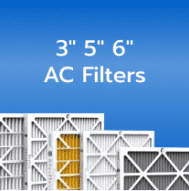 3/5/6" AC Filters - Furnace Filters