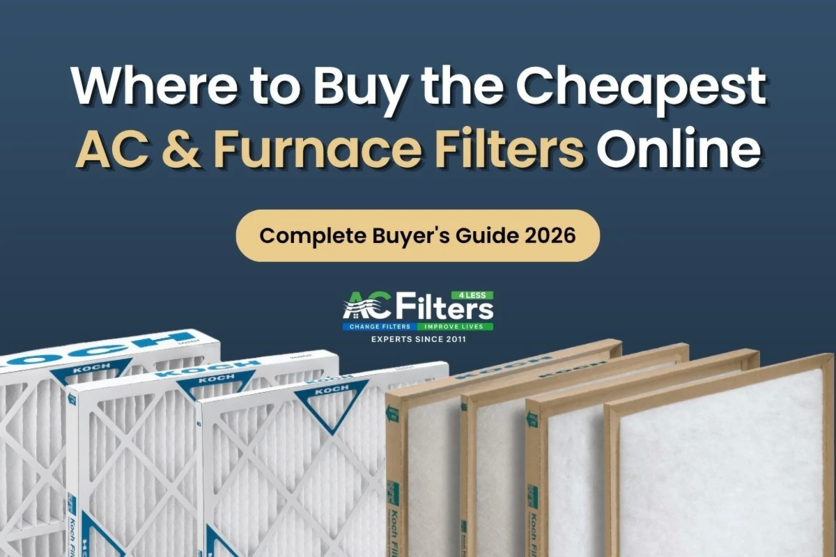 Where to Buy the Cheapest AC & Furnace Filters Online (2026 Buyer's Guide)