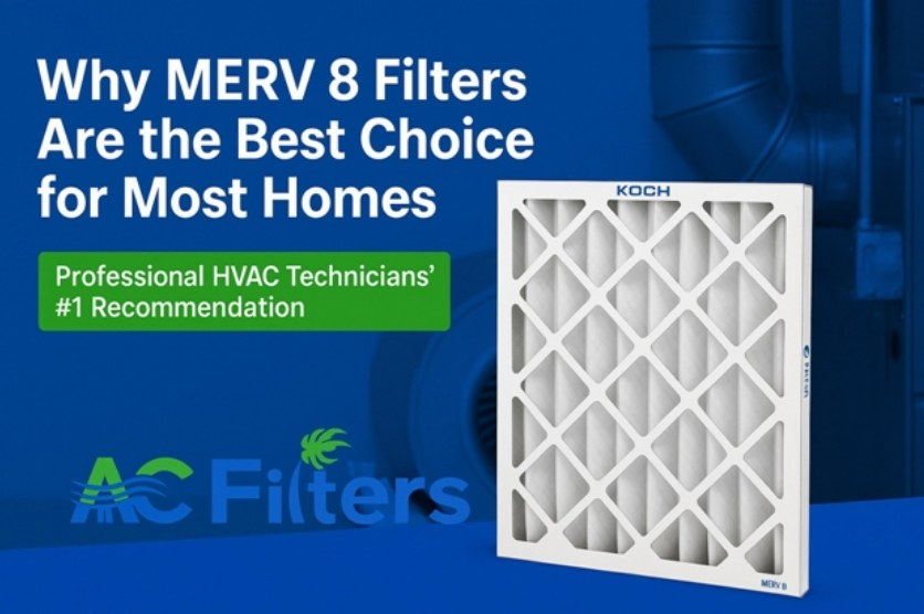 Why MERV 8 Filters Are the Best Choice for Most Homes