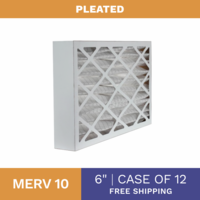 Merv 10 6" Multi-Pleat XL10 - Merv 10