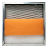 Over 800+ Square inches<br>1 Aluminum Frame <br>12 Media Filter Pads<br>