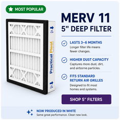 5" Practical Air Filter | MERV 11