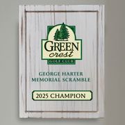 Aspen Golf Award Plaque