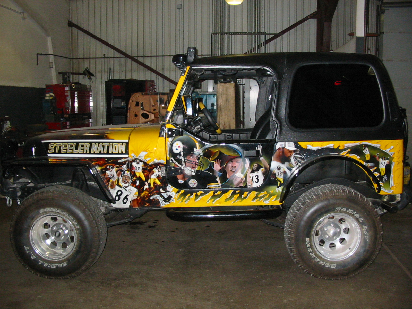 Steelers Jeep