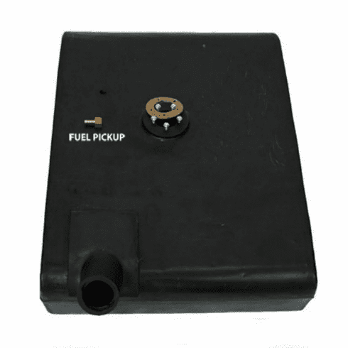 0040ES-RH MTS Plastic Passenger Side Gas Tank 11 Gallon for 1945-1956 Jeep CJ2A, CJ3A and early CJ3B