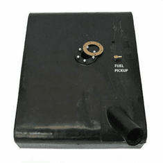 0041 MTS Plastic Drivers Side Gas Tank 11 Gallon for 1955-1969 Jeep CJ5 and CJ6, Angled Filler Neck