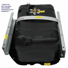 0051XL MTS Plastic Extra Large Gas Tank for 1978-1986 Jeep CJ5 and CJ7, 21 gallon tank