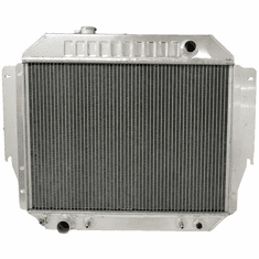 1333AA3R Aluminum Radiator for 1975-1991 Ford Van E100, E150, E250, E350 with 5.0L, 5.8L, 6.6L Engine, 3 Row