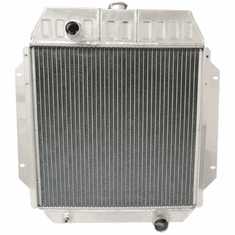397AA Aluminum Radiator for 1967-1979 Ford F100, F150, F250, F350, L6-3.9L, 4.9L Engine, 1 Row