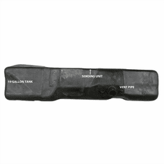 4249 MTS 19 Gallon Plastic Gas Tank for 1973-1979 Ford F100, F150, F250, Replaces STEEL Tanks Only
