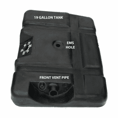 4250 MTS 19 Gallon Plastic Rear Gas Tank for 1973-1979 Ford F100, F150, F250 with EMS Hole