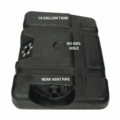 4250A MTS 19 Gallon Rear Plastic Gas Tank for 1973-1979 Ford F100, F150, F250