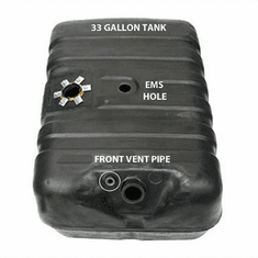 1979 Ford Bronco Fuel Tank, Plastic, 33 Gallon - 4251A