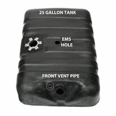 1979 Ford Bronco Fuel Tank, Plastic, 25 Gallon - 4251B
