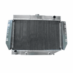 441AA2R Aluminum Radiator for 1972-1979 Jeep J-Series Truck, Cherokee SJ, Wagoneer SJ, 5.9L, 6.6L Engines,2 Row
