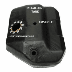 4600 MTS 23 Gallon Plastic Gas Tank for 1985-1990 Ford Bronco II