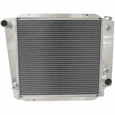 521AA3R Aluminum Radiator for 1966-1977 Ford Bronco, 2.8L, 3.3L, 4.7L and 5.0L Engines, 3 Row