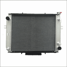 90000AA Aluminum Forklift Radiator for Toyota 6FGCU30, 2.2L GAS, 1995-1999, 20X17X3
