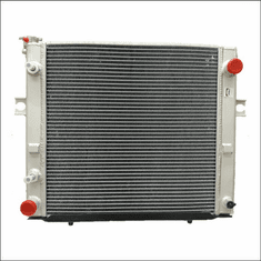 90012AA Aluminum Forklift Radiator for Mitsubishi Universal Fit for Mitsubishi Forklift    18X18X2