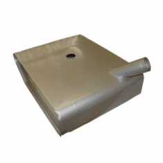 912008 Gas Tank for 1955-1970 Jeep CJ5, CJ6 Models, Angled Filler Neck, 6 Hole Fuel Sending Unit, with 4 Cyl. Engine